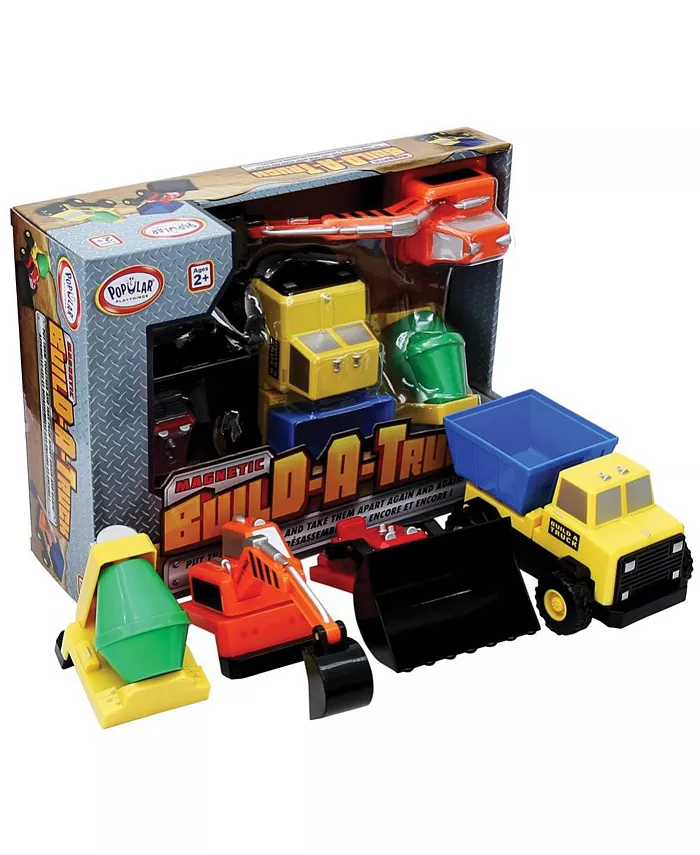 Popular Playthings Mix or Match: Build-A-Truck - Mycitystee