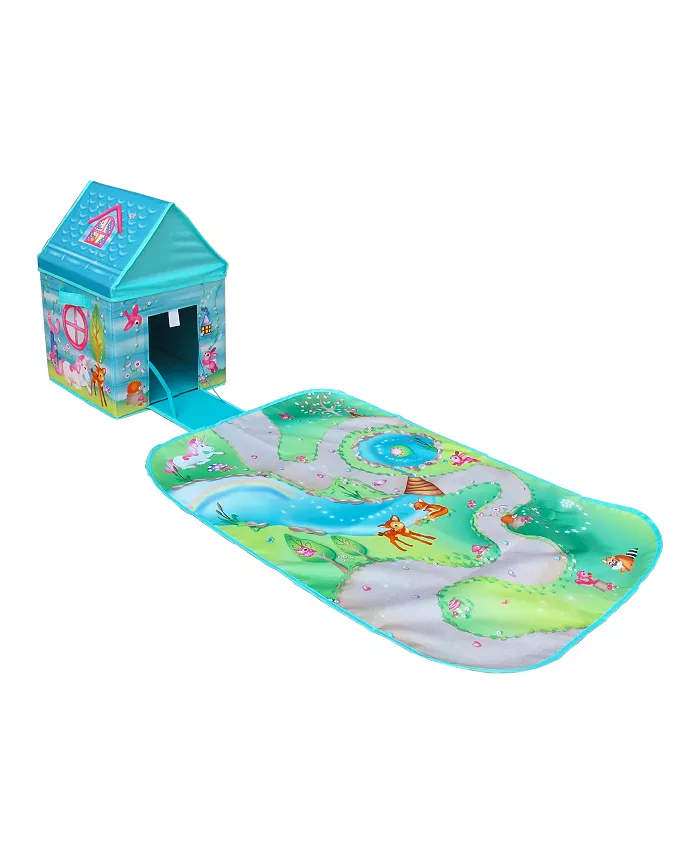 Fun2Give Pop It Up Enchanted Forest Combo Set Play Box With Play Mat And Coloring Set - Mycitystee