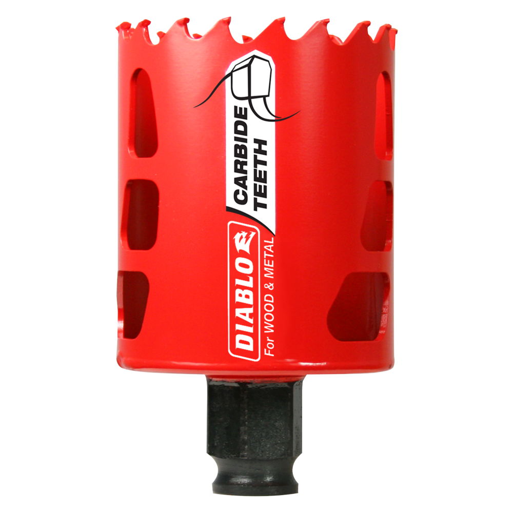 Diablo Tools 2-1/8 (54mm) Carbide-Tip Wood and Metal Holesaw - Mycitystee