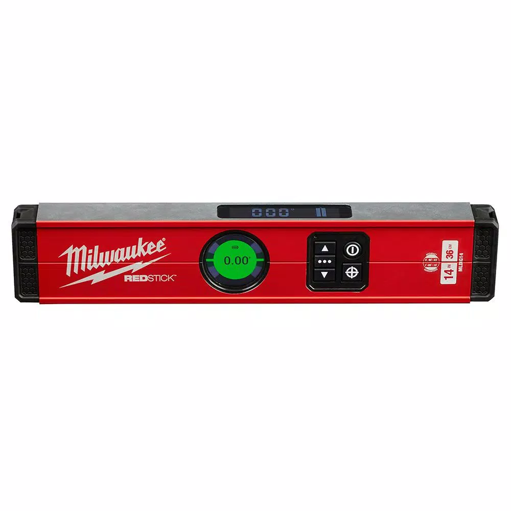 Milwaukee 14 in. REDSTICK Digital Box Level with Pin-Point Measurement Technology and#8211; XDC Depot - Mycitystee