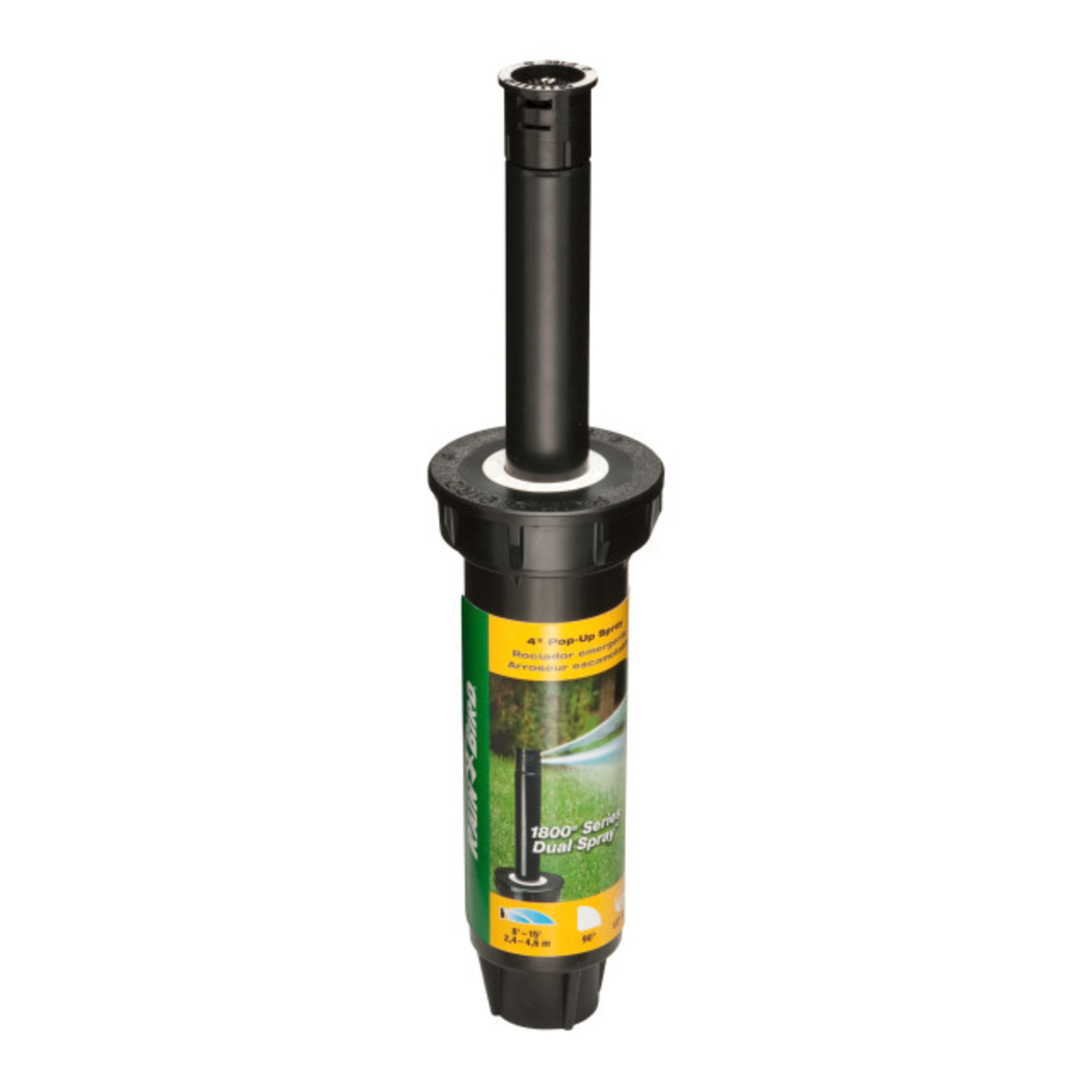 Rain Bird 1800 Series 4 in. H Quarter-Circle Pop-Up Spray Head - Mycitystee