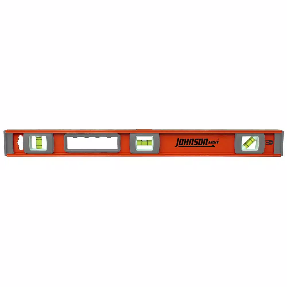 Johnson 24 in. Heavy Duty Magnetic Aluminum Level and#8211; XDC Depot - Mycitystee
