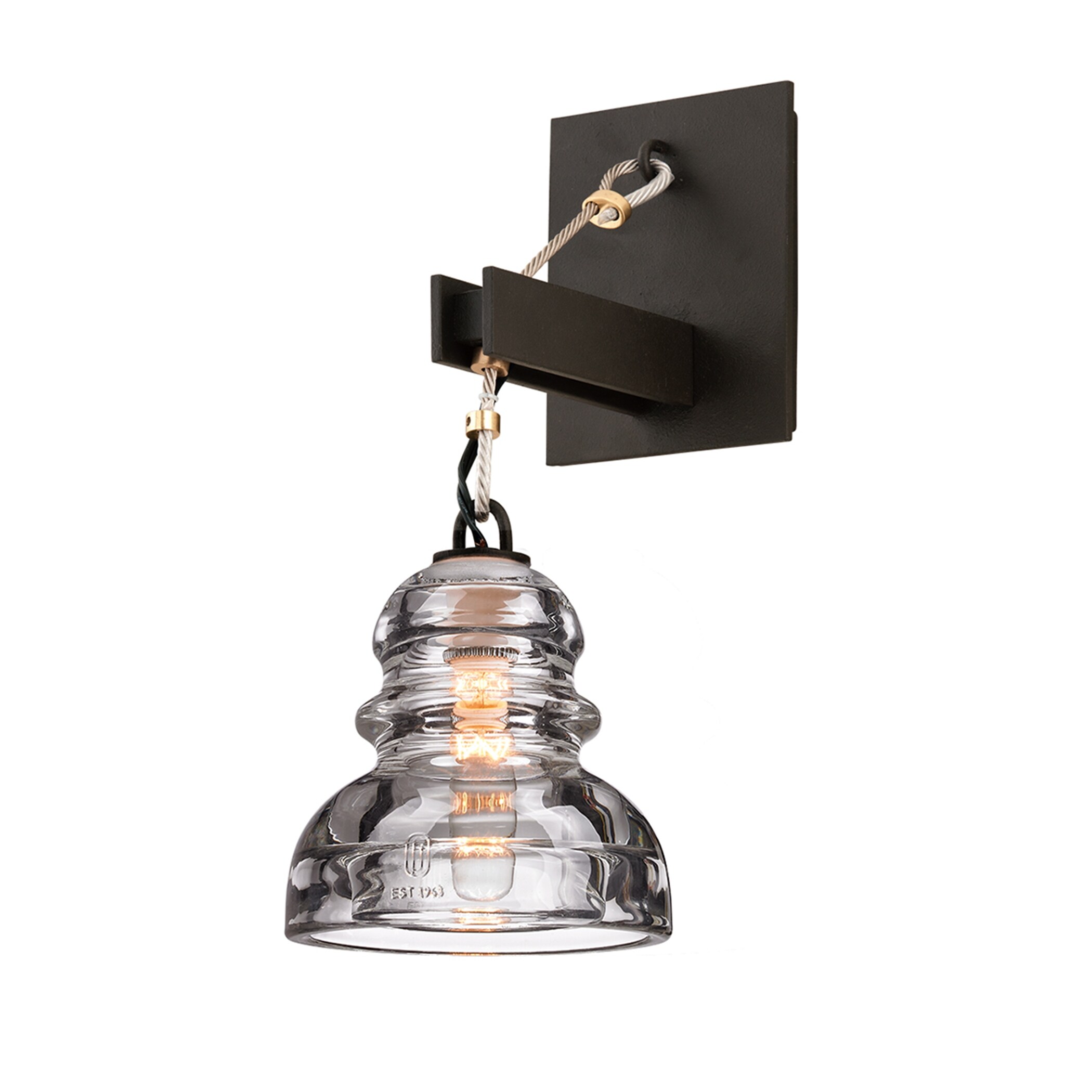 Troy Lighting Menlo Park 1-light Wall Sconce - Mycitystee