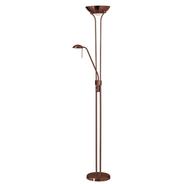 Dainolite Mother/Son Floor Lamp Oil Brushed Bronze Finish - Mycitystee