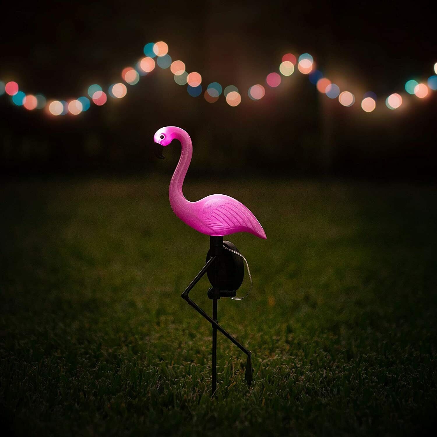 Solar Powered Flamingo LED Light，Waterproof Outdoor - Mycitystee