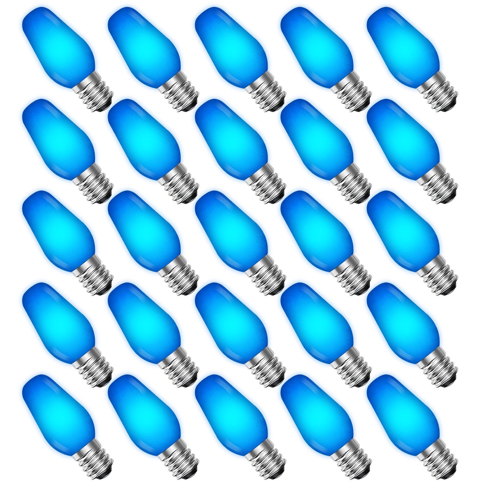 Luxrite C7 LED Light Bulbs for String Lights， 0.5W， Candelab - Mycitystee