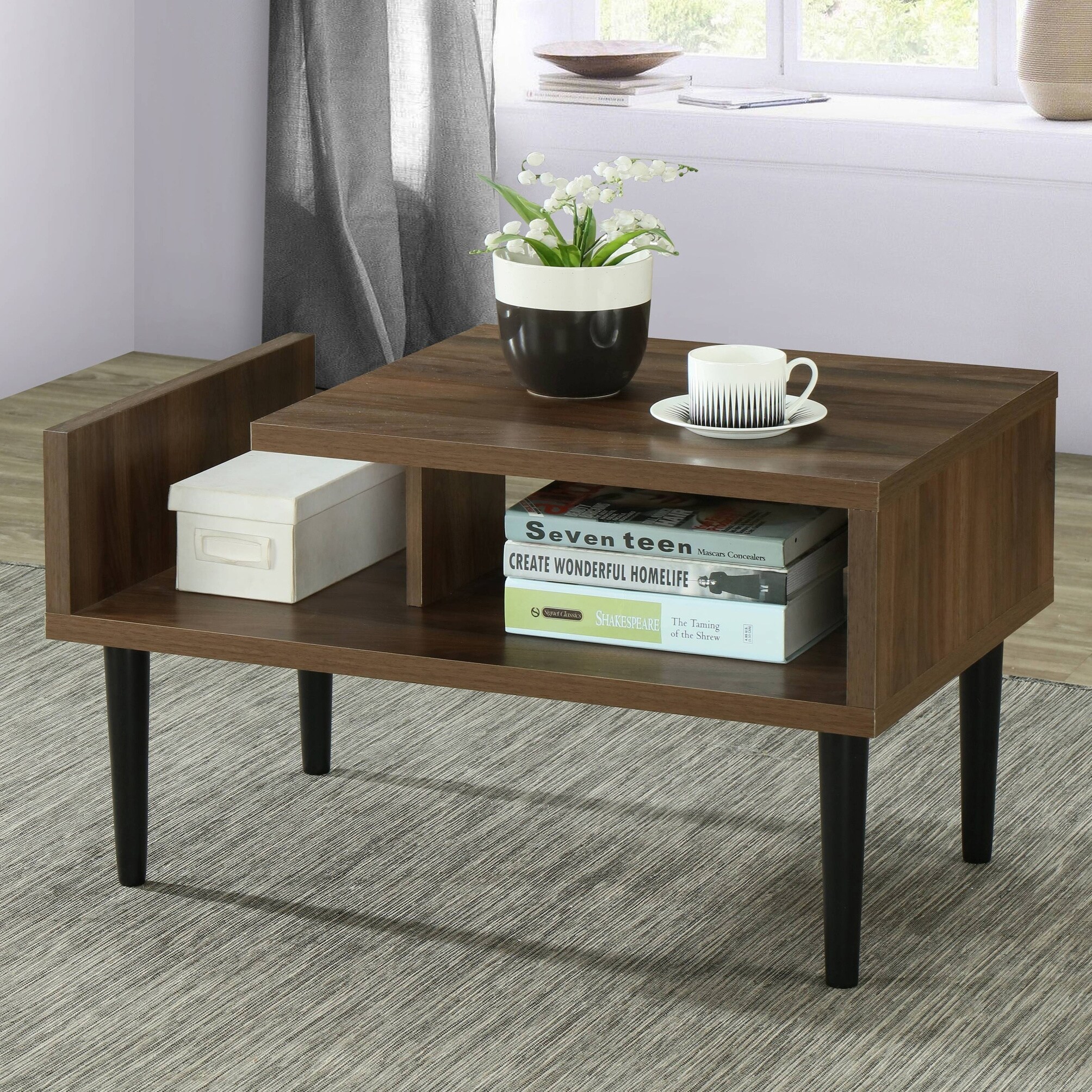 Carson Carrington Parten Mid-century Modern Coffee Table - Mycitystee