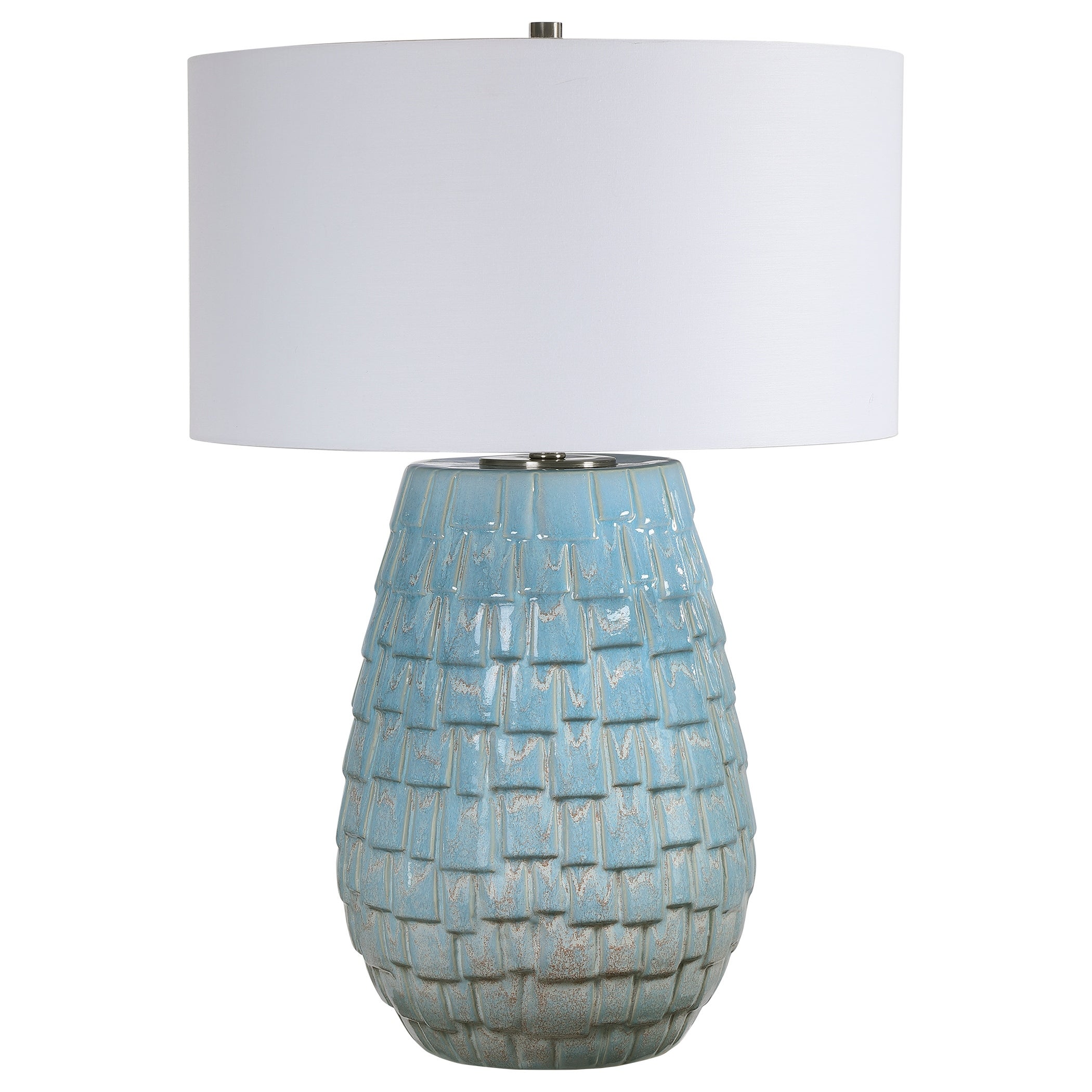 Uttermost Talima Pastel Blue Table Lamp - Mycitystee