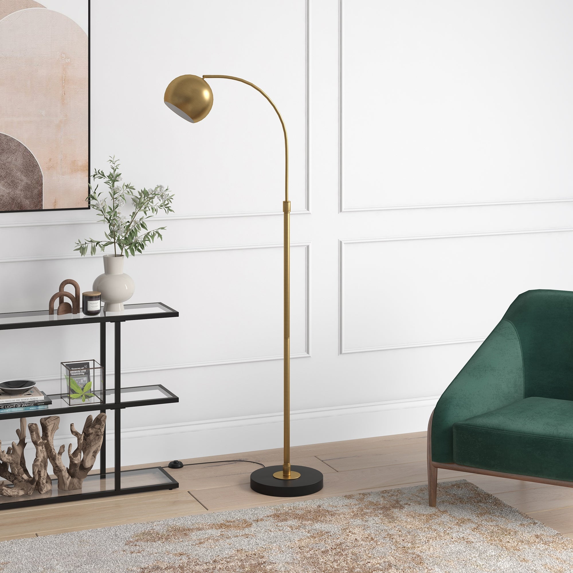 Olivia Arc Floor Lamp - Mycitystee