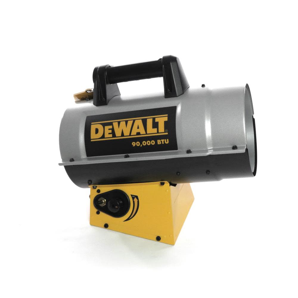 DEWALT Reconditioned Heater 90000 BTU Forced Air Propane Quiet Burner Technology Job Site A331202 from DEWALT - Mycitystee