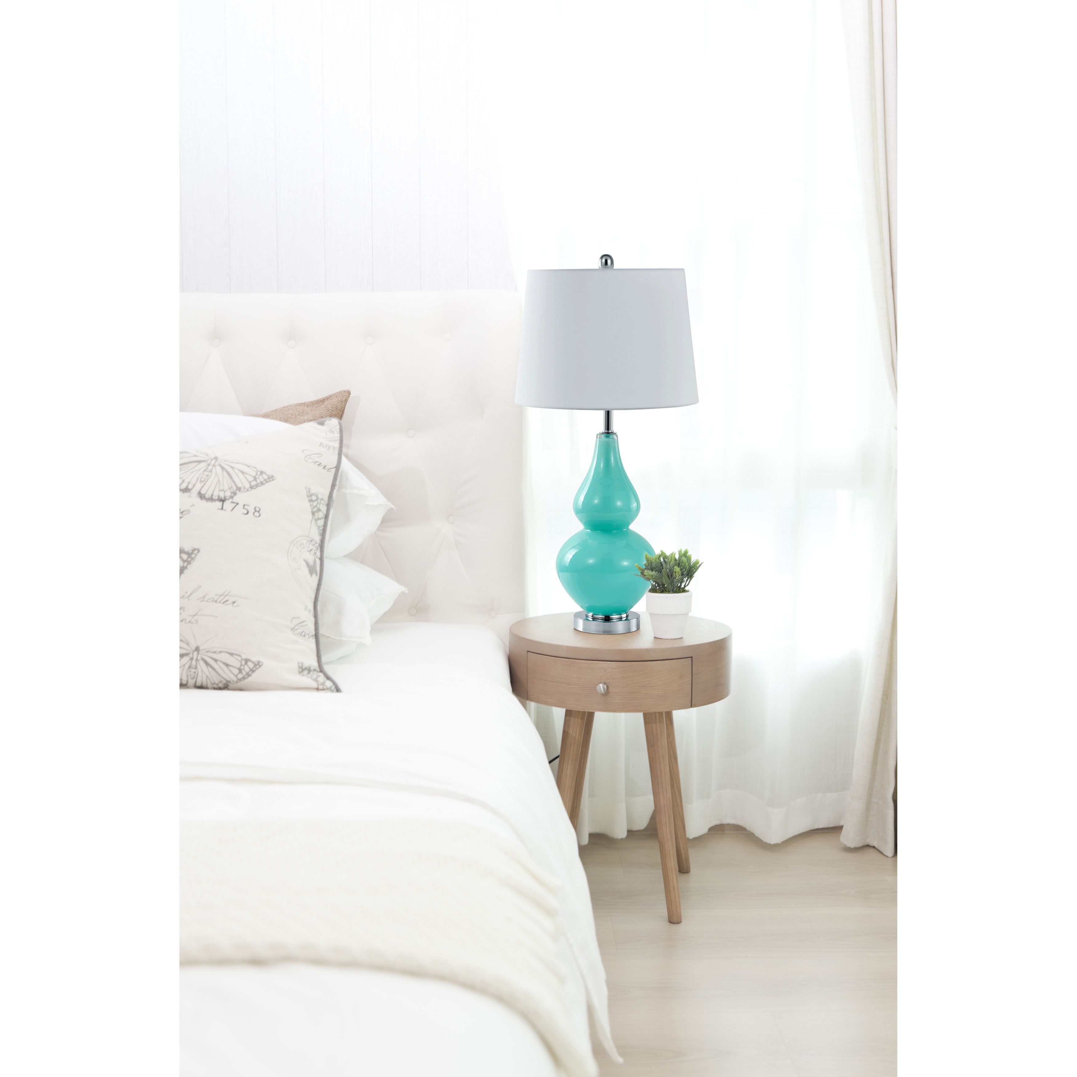 Saint Birch Cole 28.5 inches Blue Table lamp - Mycitystee