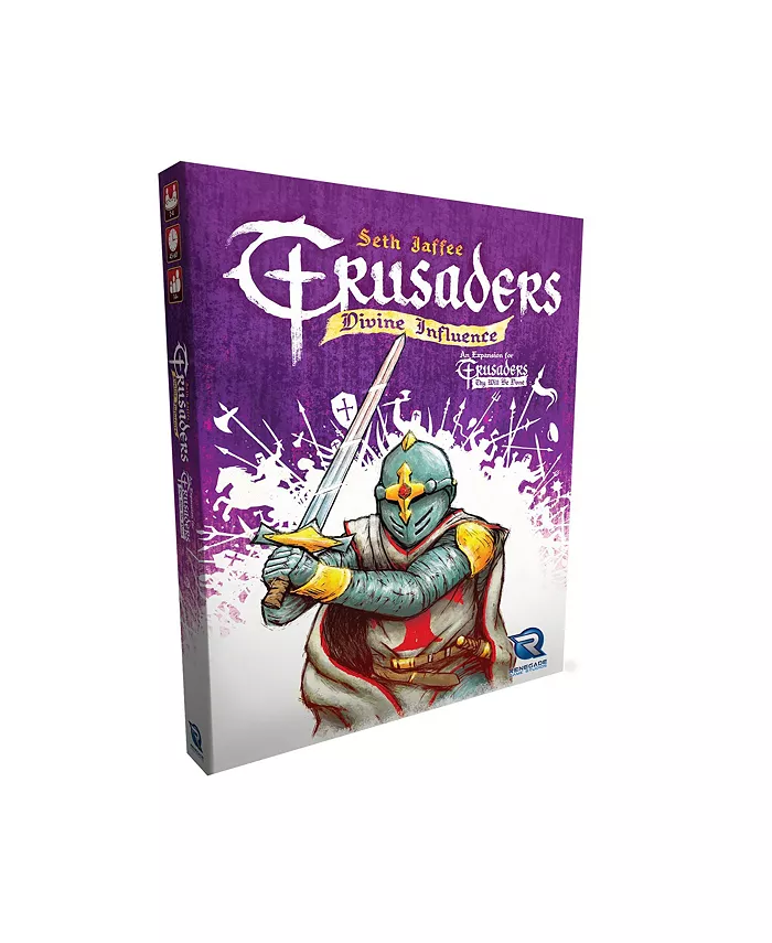 Renegade Game Studios Crusaders Thy Will Be Done Divine Influence Expansion Medivel Strategy Boardgame Expansion - Mycitystee