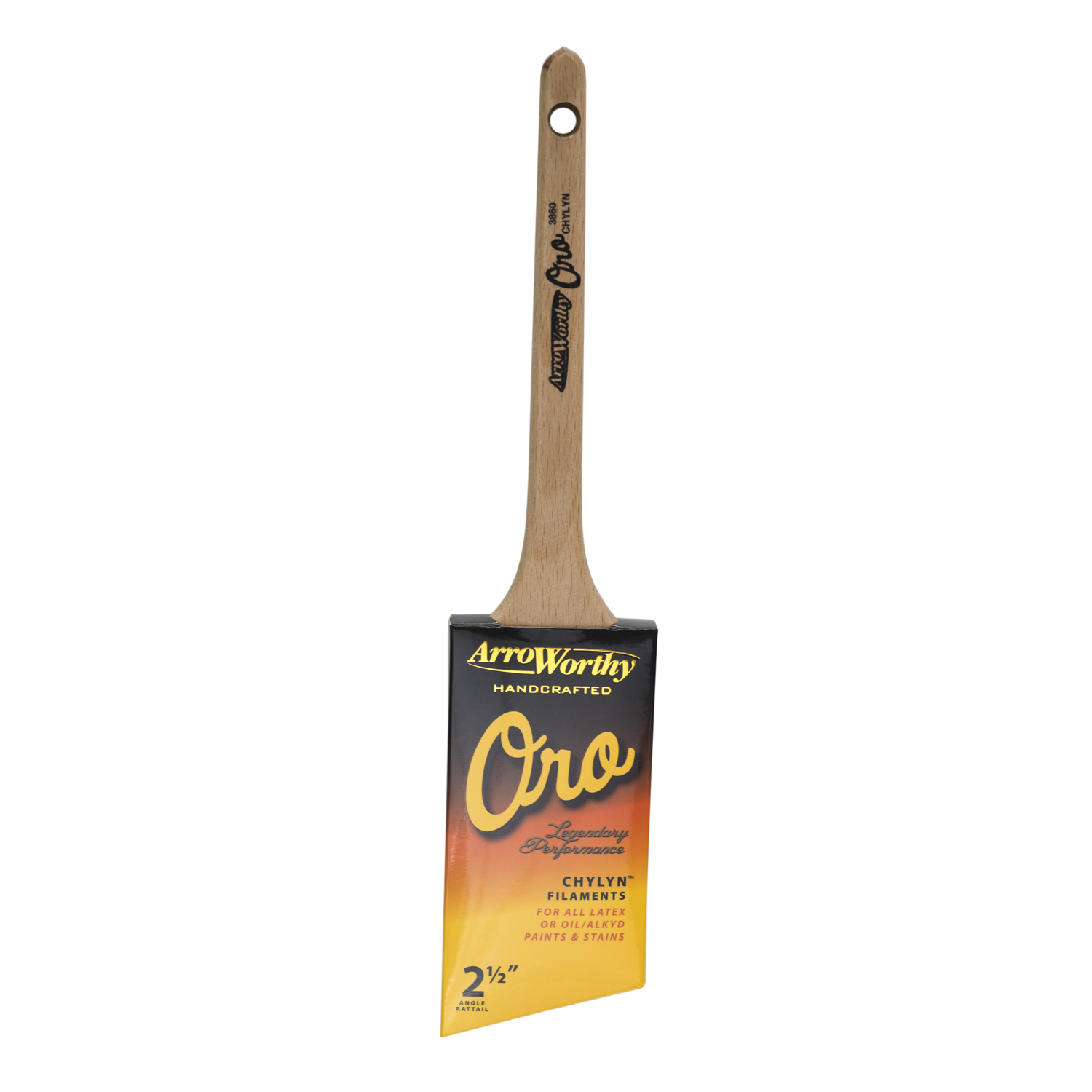 ArroWorthy Oro 2-1/2 in. Angle Paint Brush - Mycitystee