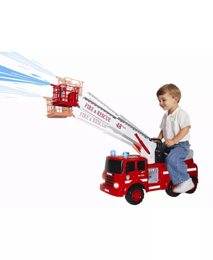 Skyteam Technology Action Fire Engine Ride On - Mycitystee