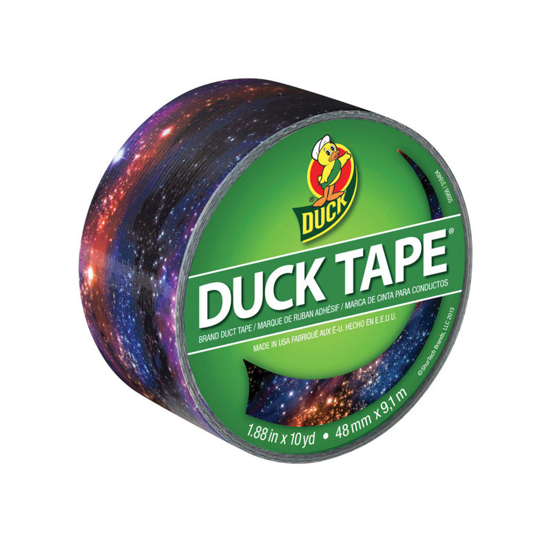 Duck 1.88 in. W X 10 yd L Multicolored Galaxy Duct Tape - Mycitystee