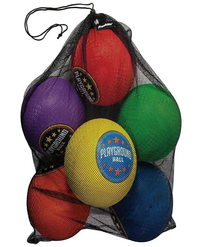 Franklin Sports 6 Pack Playground Balls - Mycitystee