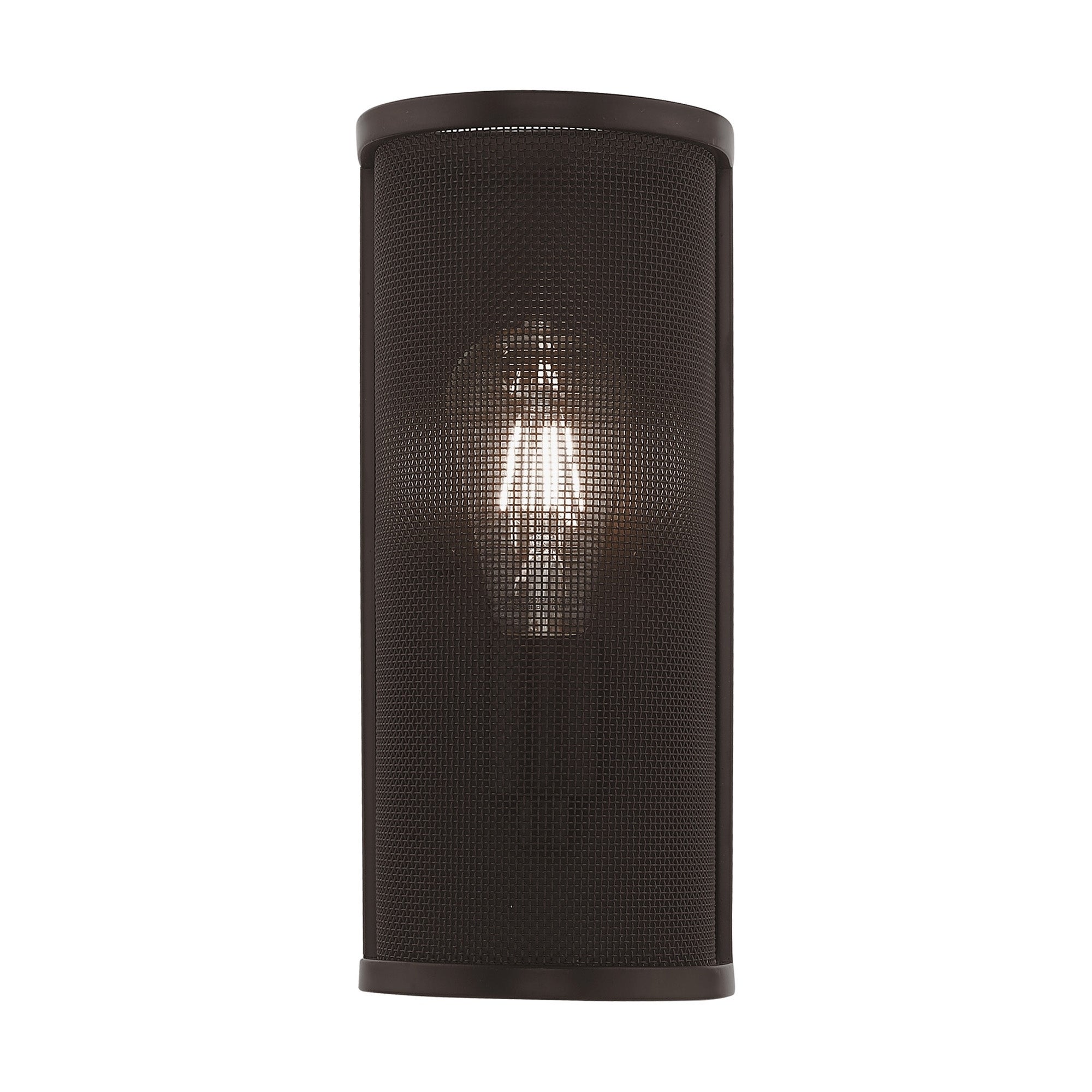 Livex Lighting Braddock 1-Light Bronze ADA Wall Sconce - 5