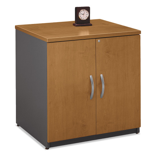 Bush Series C Collection 30W Storage Cabinet， Natural Cherry (WC72496A) - Mycitystee