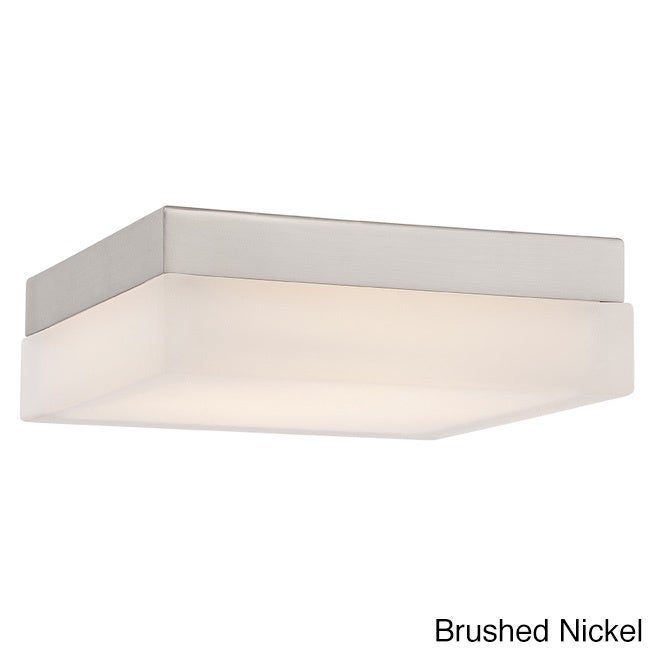 Dice 6-inch LED Square Flush Mount - Mycitystee