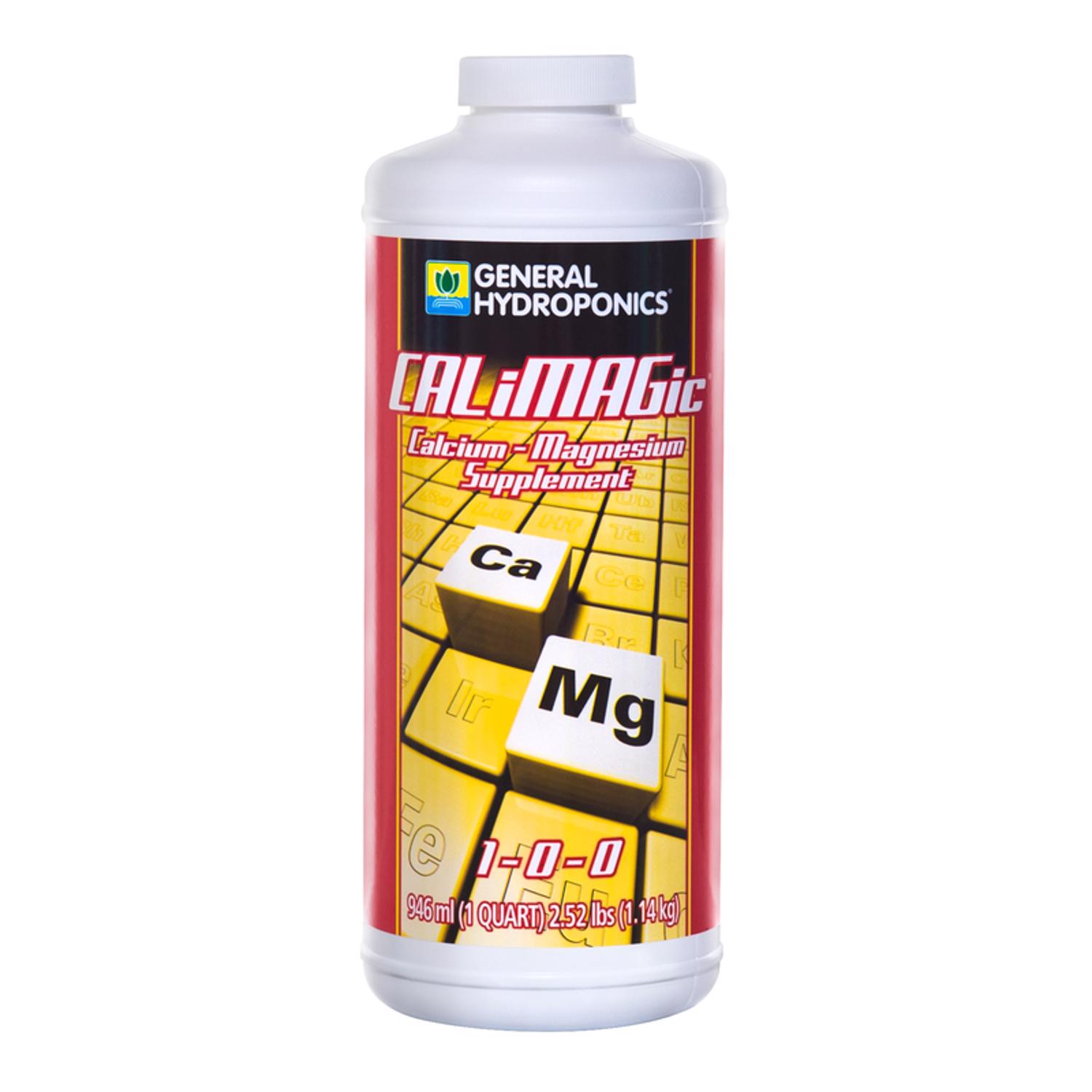 General Hydroponics Calimagic Liquid Plant Supplement 1 qt - Mycitystee