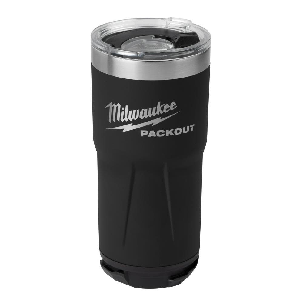 Milwaukee PACKOUT Tumbler Black 20oz 48-22-8392B from Milwaukee - Mycitystee