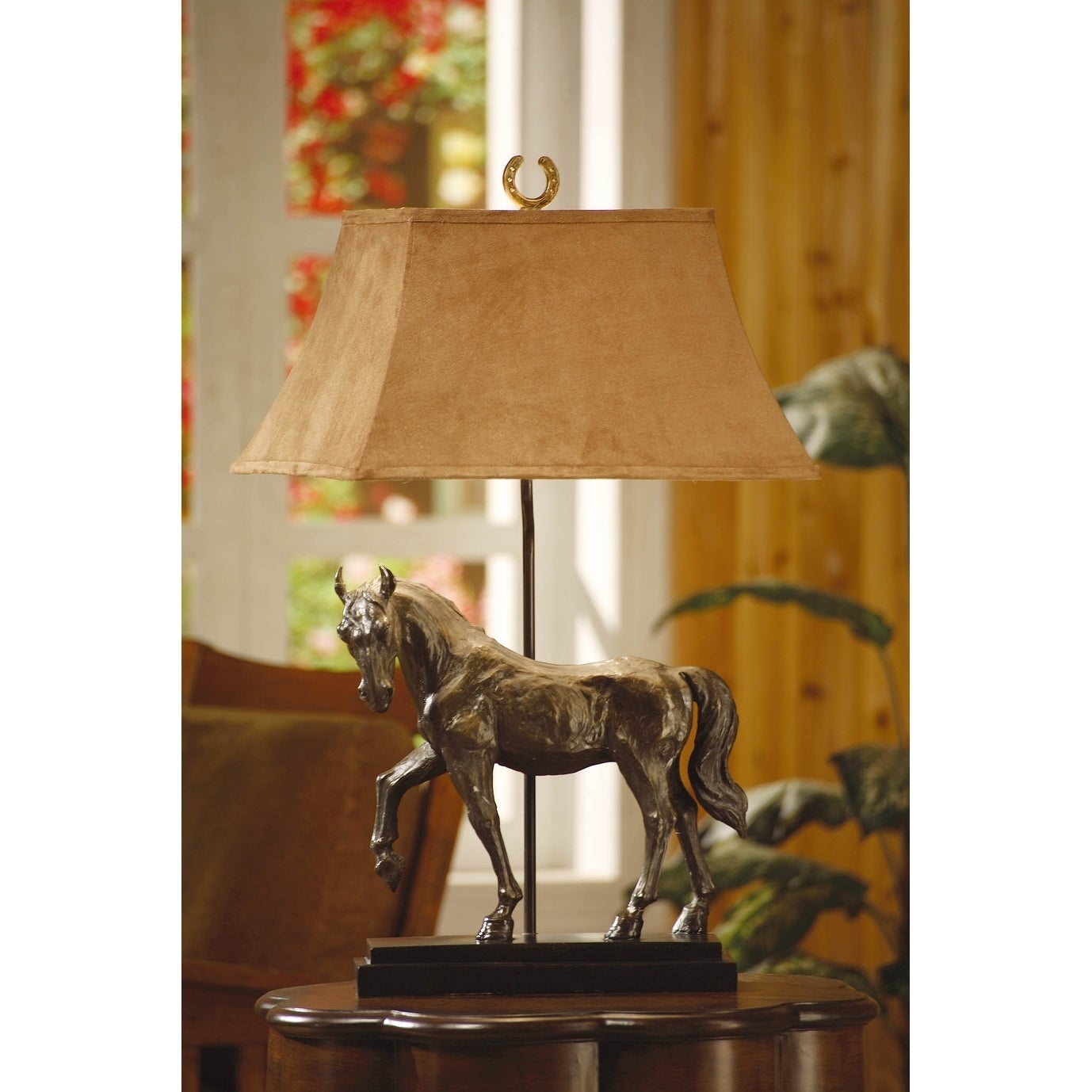 Horse Creek Bronze 31-inch Table Lamp - 18x16x30 - Mycitystee