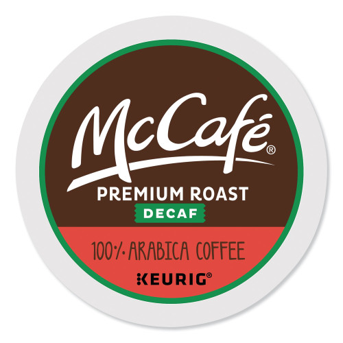 McCafe Premium Roast Decaf K-Cup， 24/BX (7467) - Mycitystee