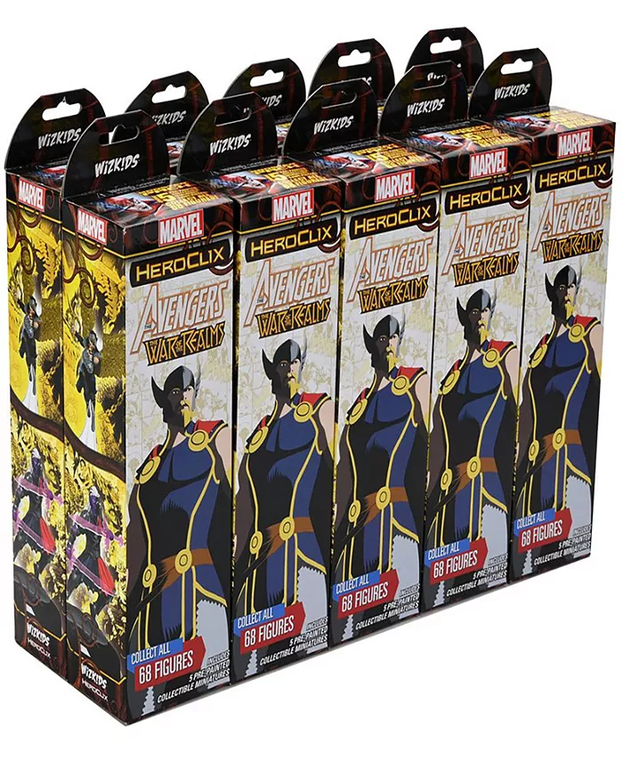 HeroClix Marvel Avengers War of the Realms Booster Brick - Mycitystee