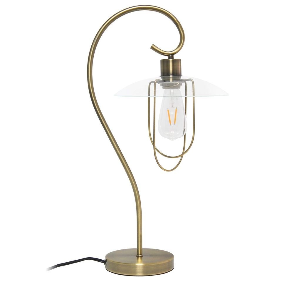 Lalia Home Modern Metal Scroll Table Lamp - Mycitystee