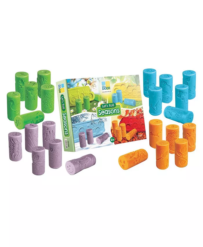 Yellow Door Let's Roll - Seasons Dough Rollers - 24 Seasonally Themed Rollers - Mycitystee