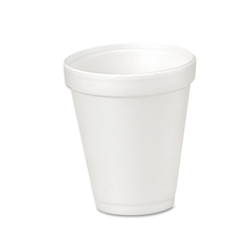 Dart Foam Drink Cups， 4 oz， 50/Bag， 20 Bags/Carton (4J4) - Mycitystee