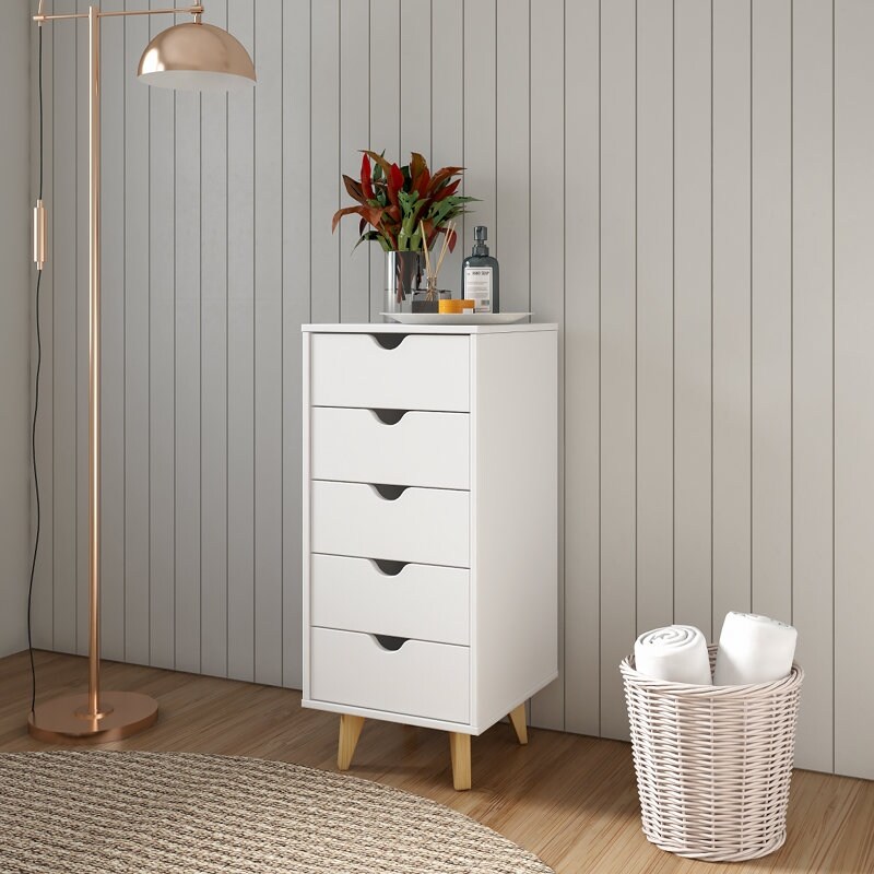 Tall 5-Drawer Dresser - - 37487812 - Mycitystee