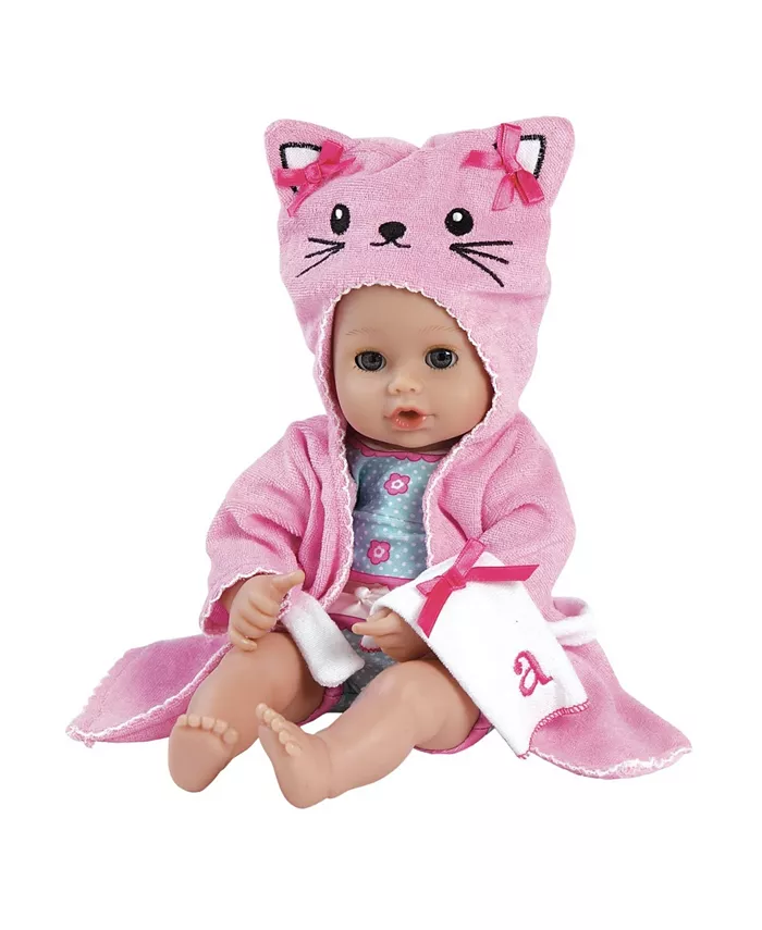 Adora Bathtime Baby Kitty Toy Set， 3 Piece - Mycitystee