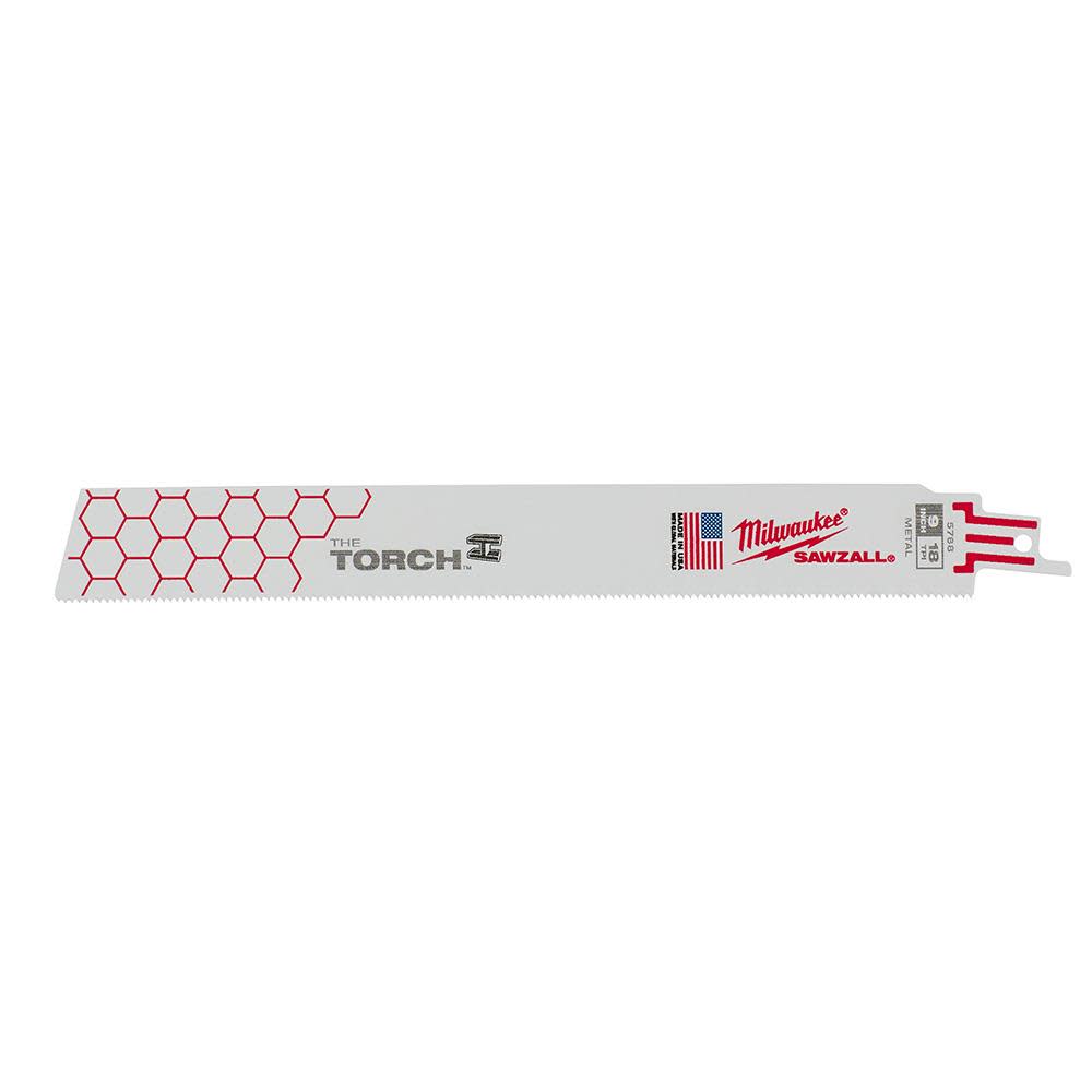 Milwaukee 9 in. 18 TPI THE TORCH SAWZALL Blade 5PK 48-00-5788 from Milwaukee - Mycitystee