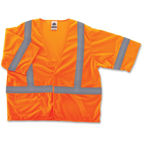 Glowear 8310hl Type R Class 3 Economy Mesh Vest， Orange， L/xl (22015) - Mycitystee