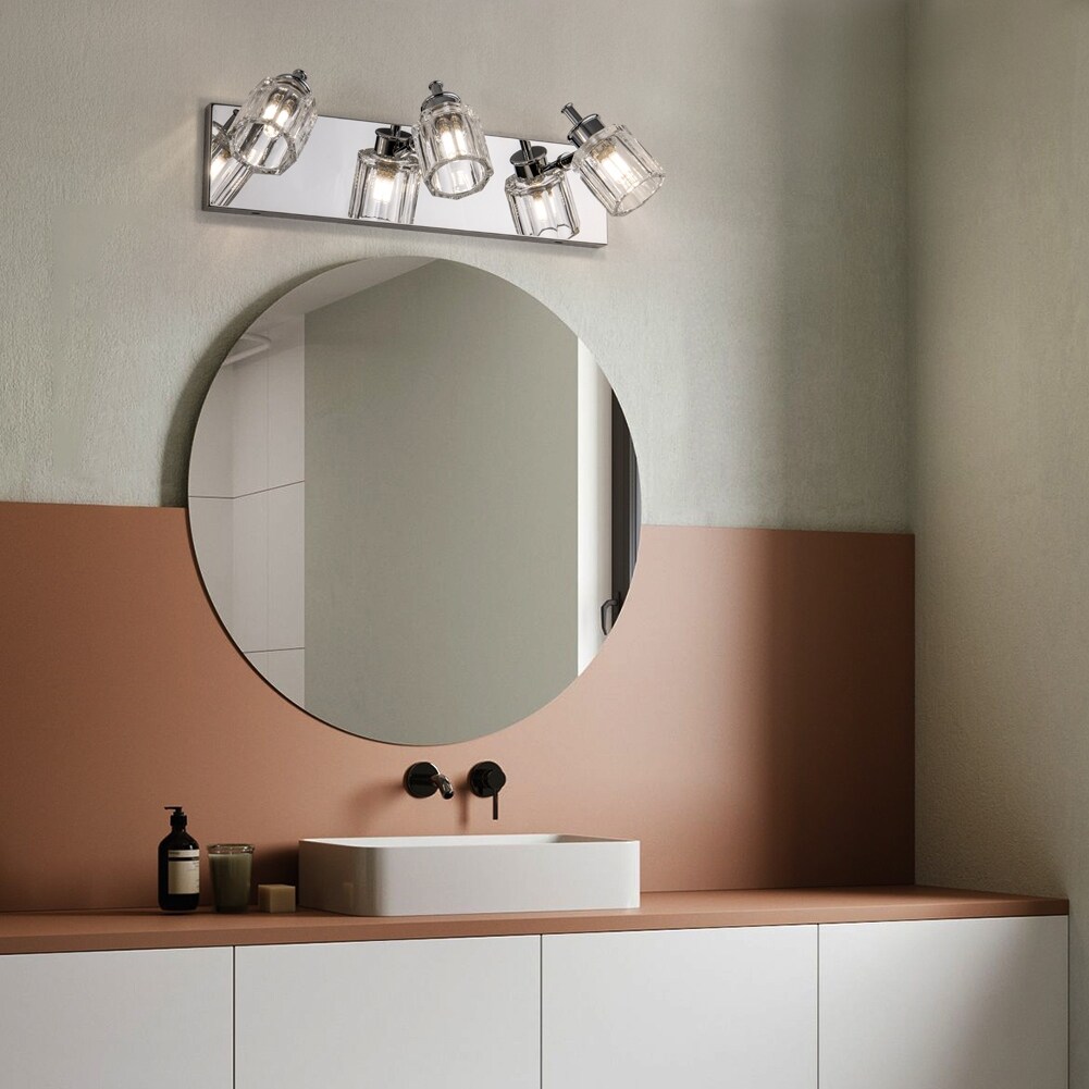 3-Light Bathroom Vanity Lights， Modern Bathroom Wall Light Farmhouse Wall Lamp - Mycitystee