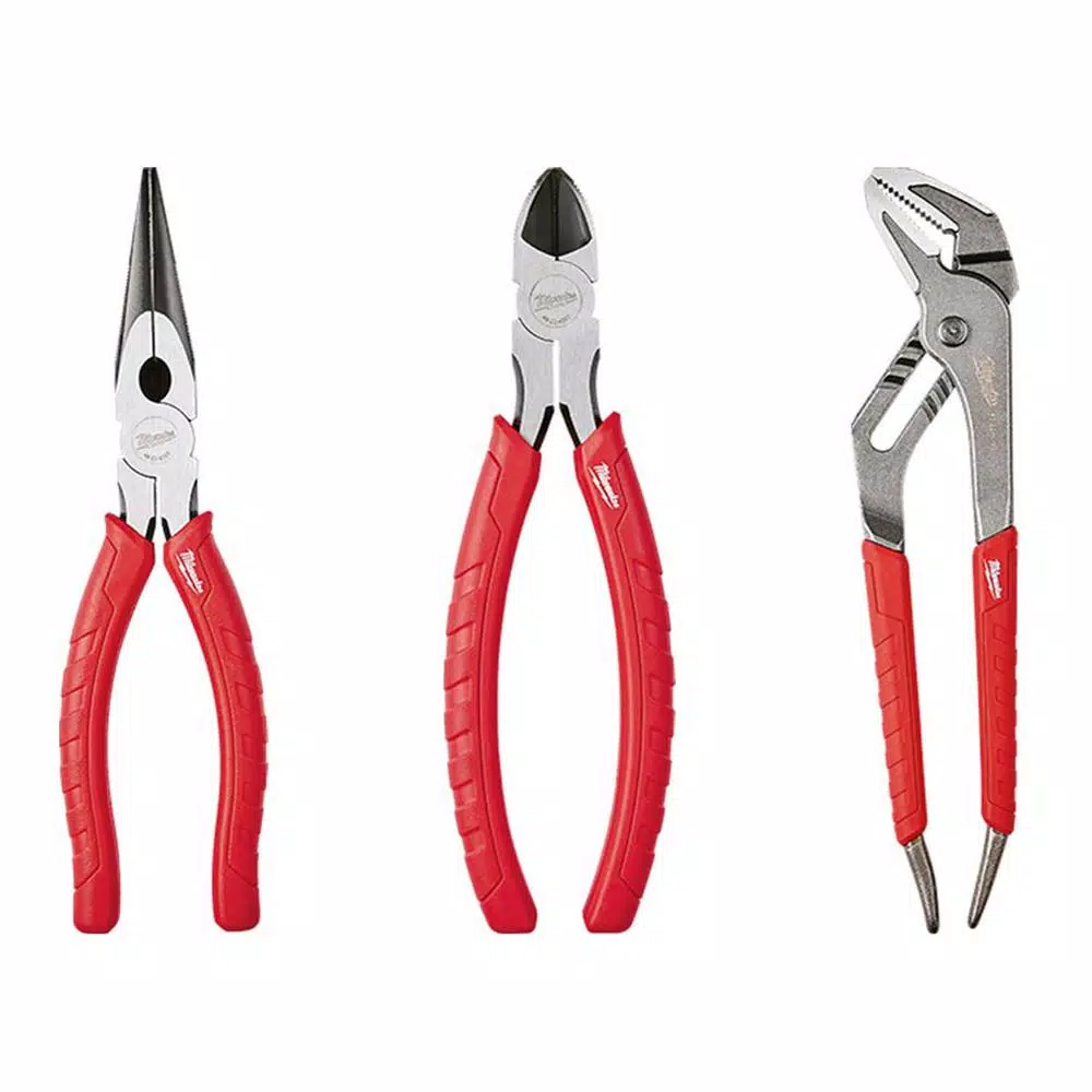 Milwaukee Pliers Kit (3-Piece) and#8211; XDC Depot - Mycitystee
