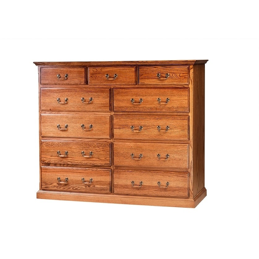 Traditional Eleven Drawer Dresser 60W X 48H X 18D - - 26040896 - Mycitystee