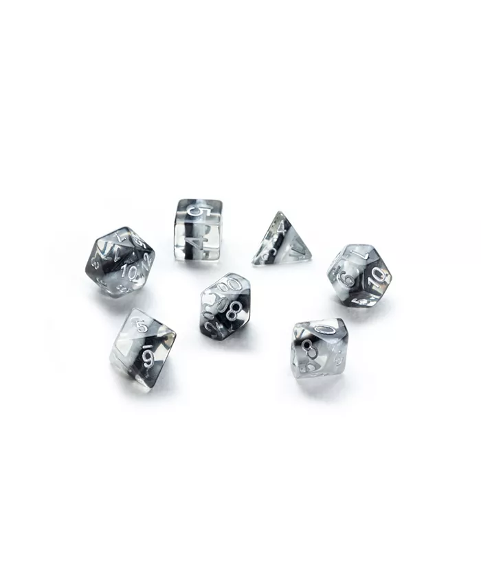Gatekeeper Eclipse Luna Dice Set， 8 Pieces - Mycitystee