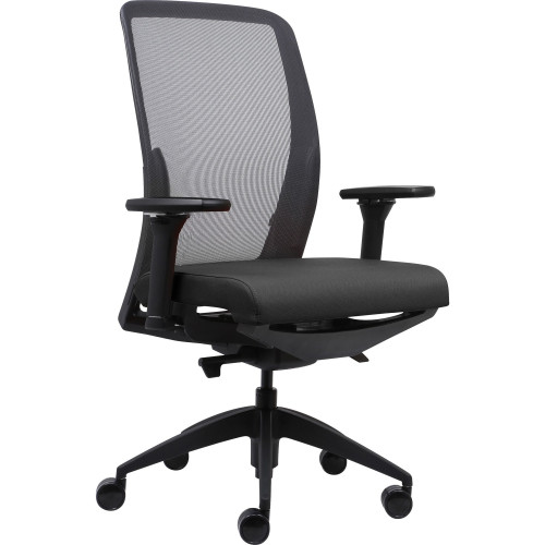 Lorell Executive Mesh Back/Fabric Seat Task Chair (83104) - Mycitystee
