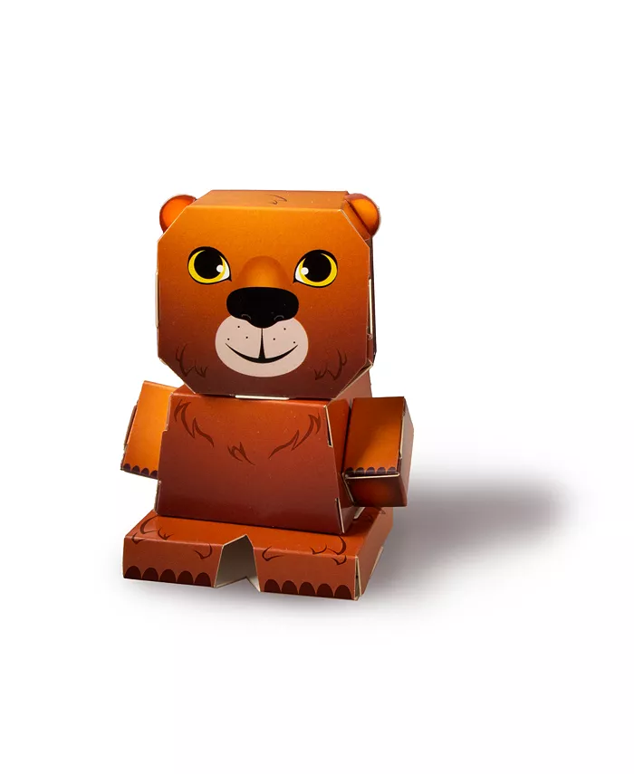 Cubles North American Animals: Moose - A Buildable 3D STEM Toy - Mycitystee