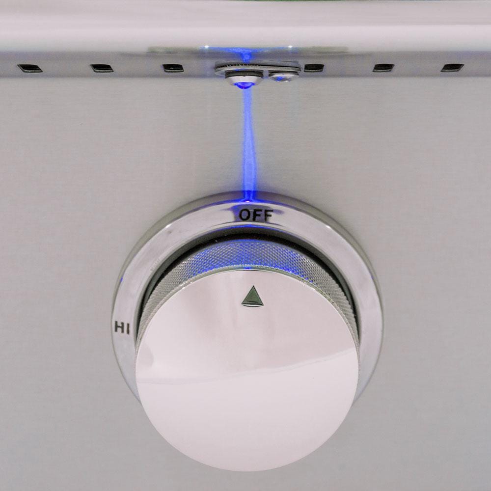 Blaze Blue LED 3 Piece Set for Power Burner， Griddle， Double Side Burner - Mycitystee