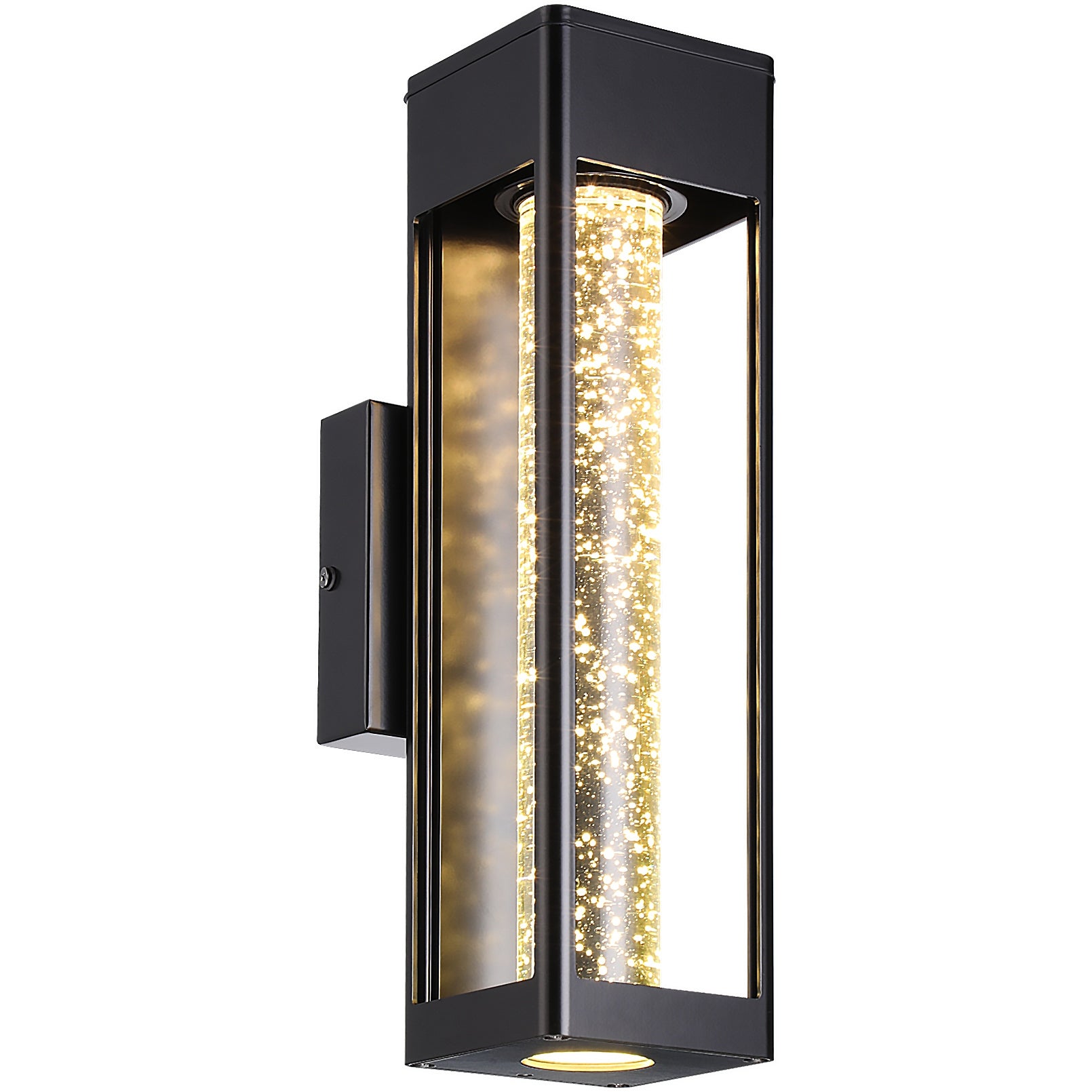 LED Sconces Wall Lighting， Outdoor Indoor Waterproof Wall Mount Lamps， ETL Listed， 8W(60W Eqv.) - Mycitystee