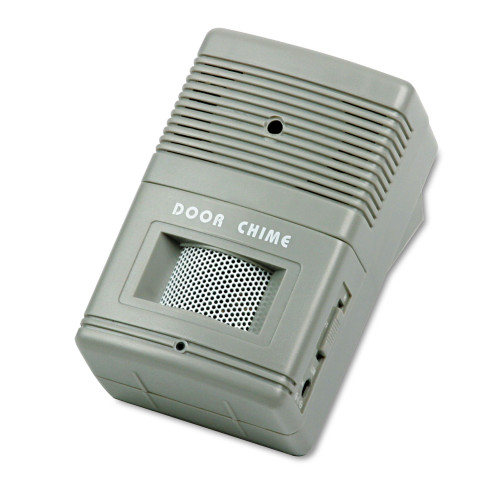 Tatco Visitor Arrival/Departure Chime， Battery Operated， 2.75 x 2 x 4.25， Gray (15300) - Mycitystee