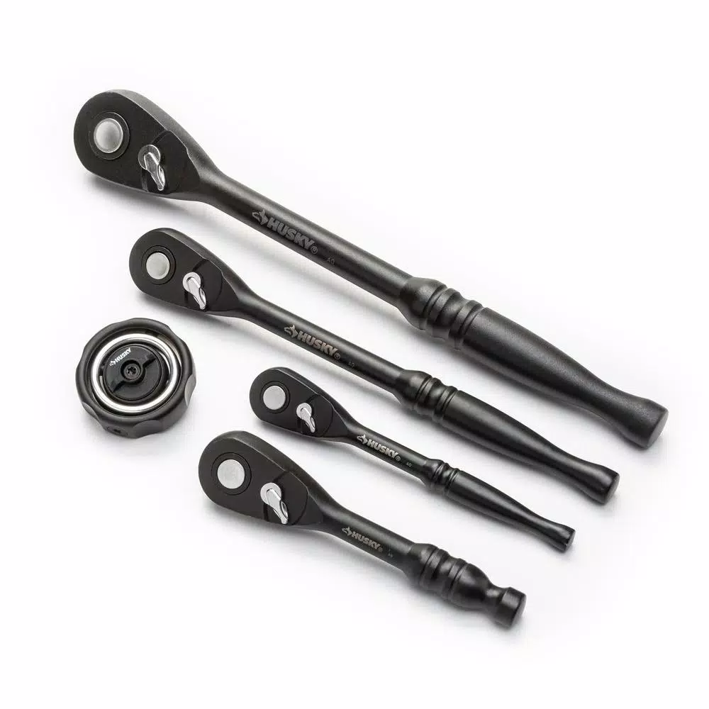 Husky 100-Position Ratchet Set (5-Piece) and#8211; XDC Depot - Mycitystee