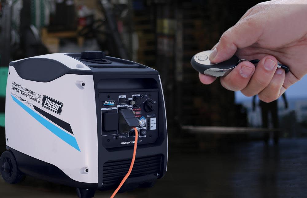 Pulsar Silent Series 4500W Peak 3700W Rated Portable Inverter Generator with Remote Start - Mycitystee