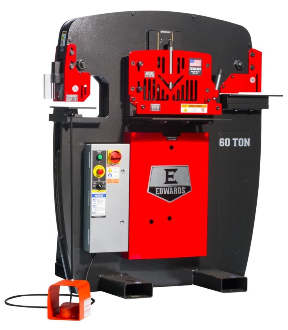 60 Ton Ironworker Single Phase 230 Volts - Mycitystee