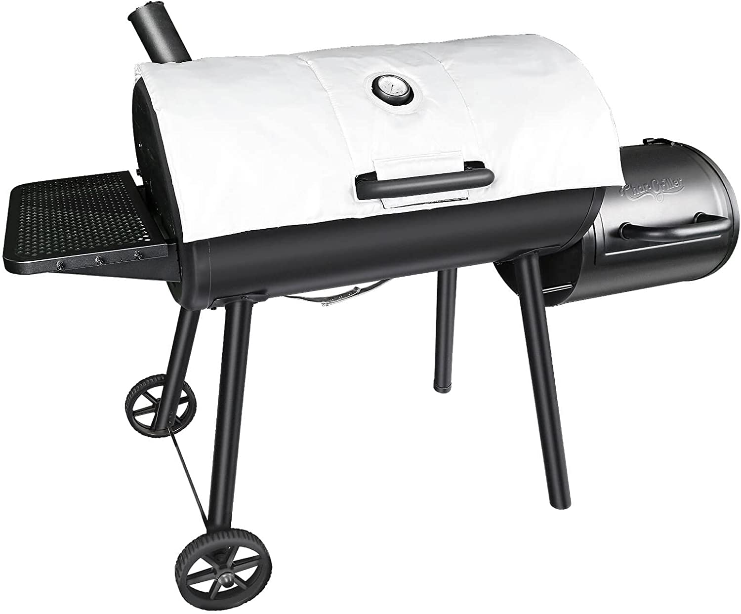 Thermal Insulated Blanket Winter Cover fits Char-Griller 1733, 1624, 2735 Smokin' Champ Series Pellet Smoker BBQ Grills - Mycitystee