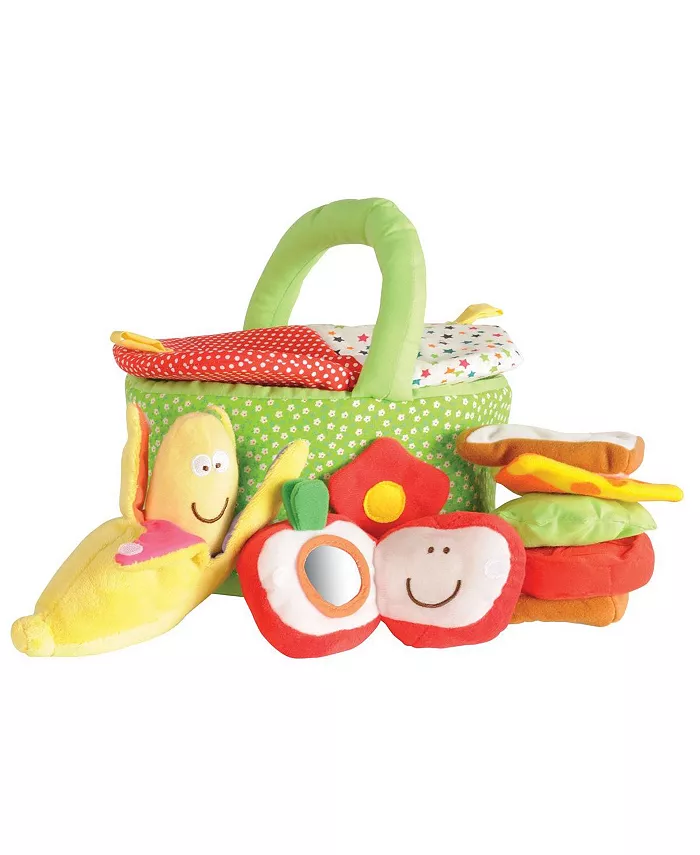 Kaplan Early Learning Picnic Lunch Food Set with Storage Basket - Mycitystee