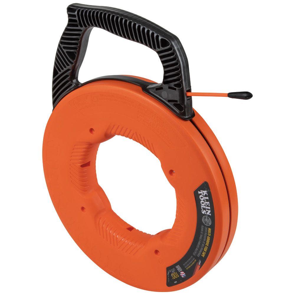 100' Multi-Groove Fiberglass Fish Tape - Mycitystee